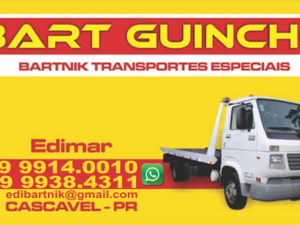 Caminhão guincho Bart Cascavel
